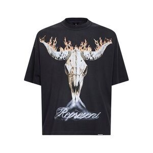 Represent Men Stained Black Jersey British Cowboys T-Shirt